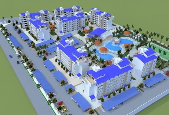 Conjunto Residencial en construcción